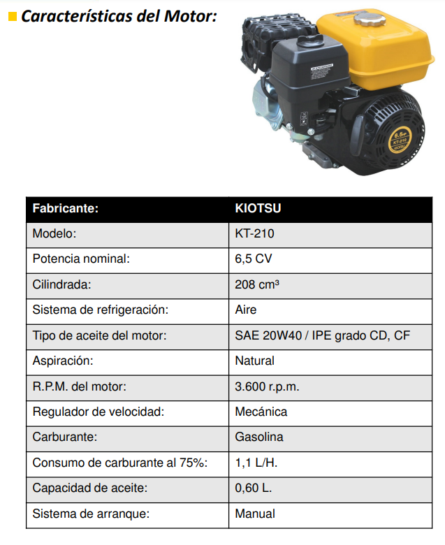 HIDROLIMPIADORA AYERBE 180 KT MOTOR KIOTSU BXD - Imagen 5