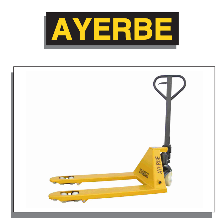 TRANSPALETA AYERBE 2000 PCA NYLON - Imagen 3
