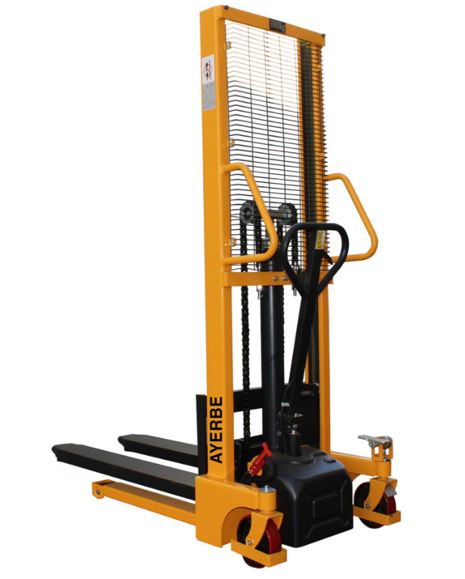 APILADORES - APILADOR SEMI-ELECTRICO 800 KG. 2500mm. - Imagen 2