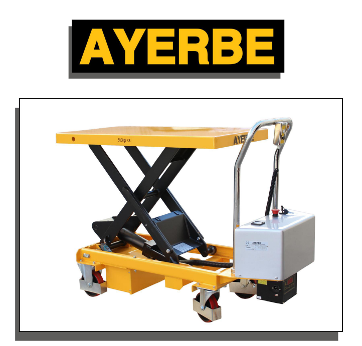 MESA HIDRAULICA ELECTRICA AYERBE 500-EMH - Imagen 3