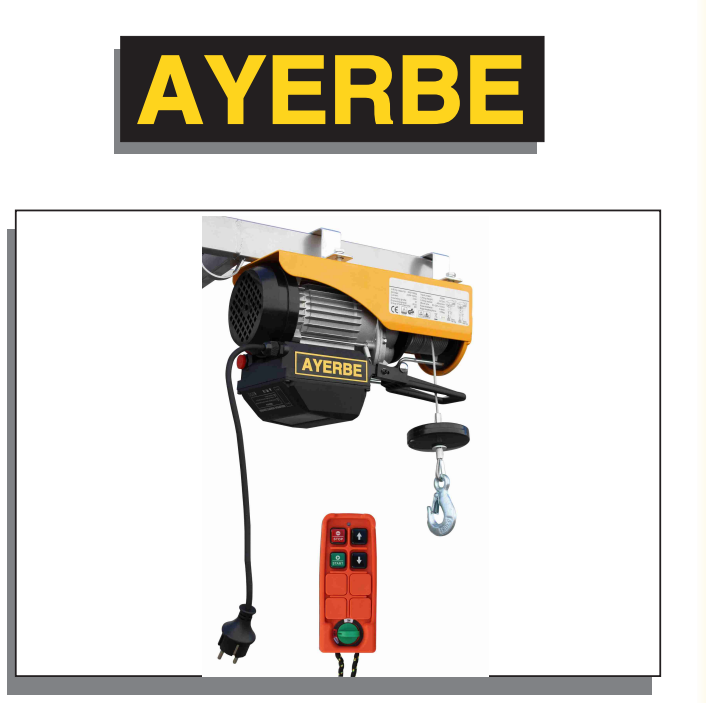ELEVADOR AY 400/800 CON MANDO A DISTANCIA - Imagen 2