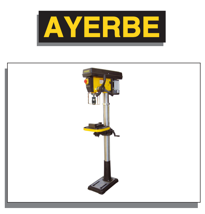 TALADRO DE COLUMNA AYERBE MODELO AY-25-TC - Imagen 3