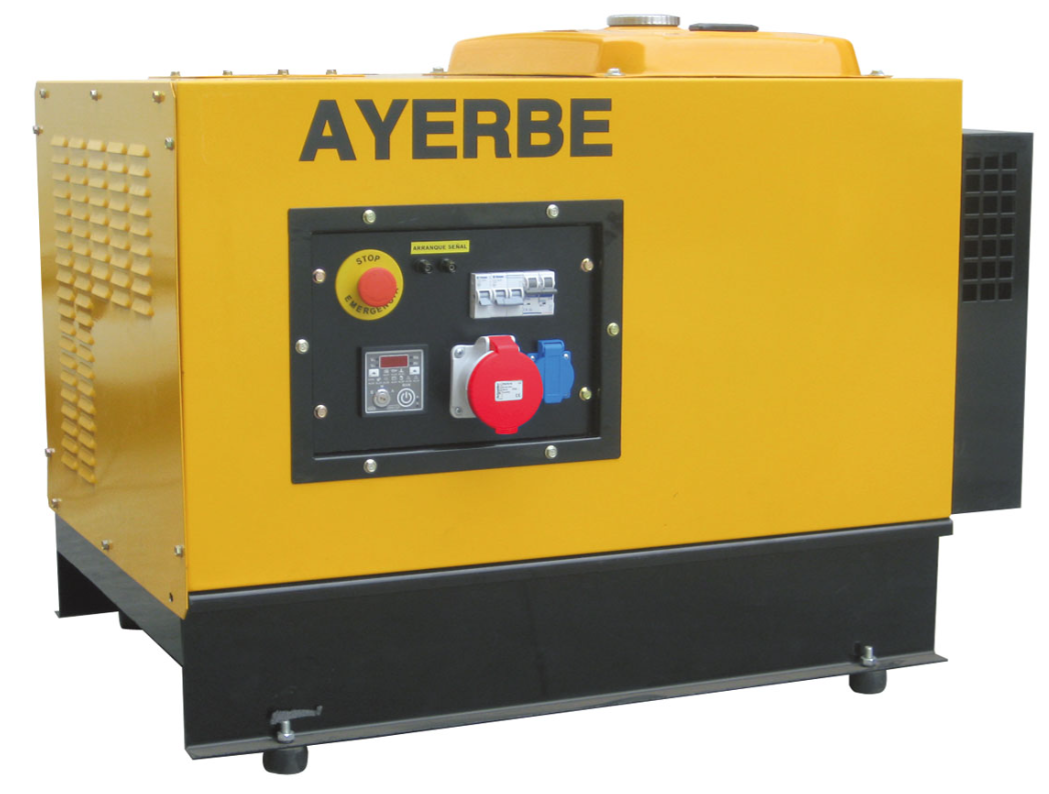 GRUPOS ELECTROGENOS 3000 r.p.m. GASOLINA - AYERBE 8000 H TX INS E