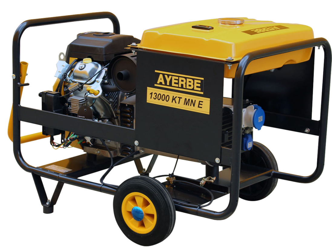 GENERADOR GASOLINA AYERBE 13000 KIOTSU MN ARRANQUE ELECTRICO - Imagen 2