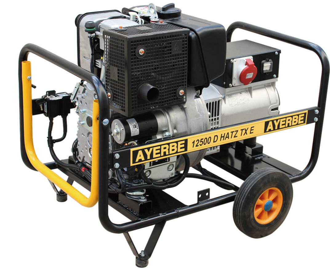 GENERADOR DIESEL AYERBE 12500 HATZ TX ARRANQUE ELECTRICO
