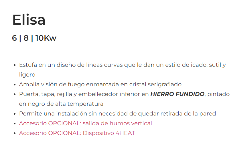 ESTUFA DE PELLETS ELISA 10 DE FERLUX - Imagen 5