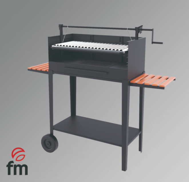 BARBACOAS FR CARBÓN Y LEÑA MODELO BVE-83 DE FM