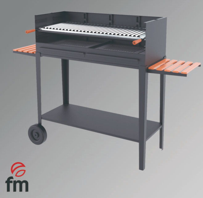 BARBACOAS FR CARBÓN Y LEÑA MODELO BV-103 DE FM