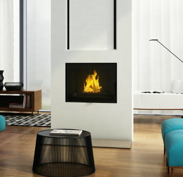Chimenea de leña de hierro fundido KRATKI FRANEK 10 kW Ø 180