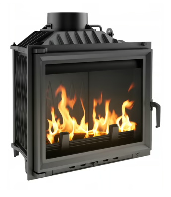 Chimenea de leña de hierro fundido KRATKI ANTEK 10 kW
