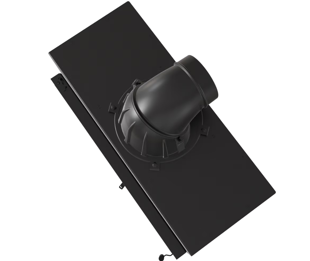 Chimenea de leña de acero KRATKI LUCY 14 SLIM 10 kW Ø 160 - Imagen 3