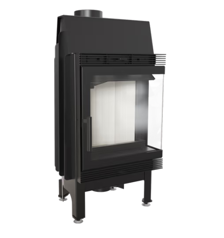 Chimenea de leña de acero KRATKI BLANKA 8 kW - Imagen 6