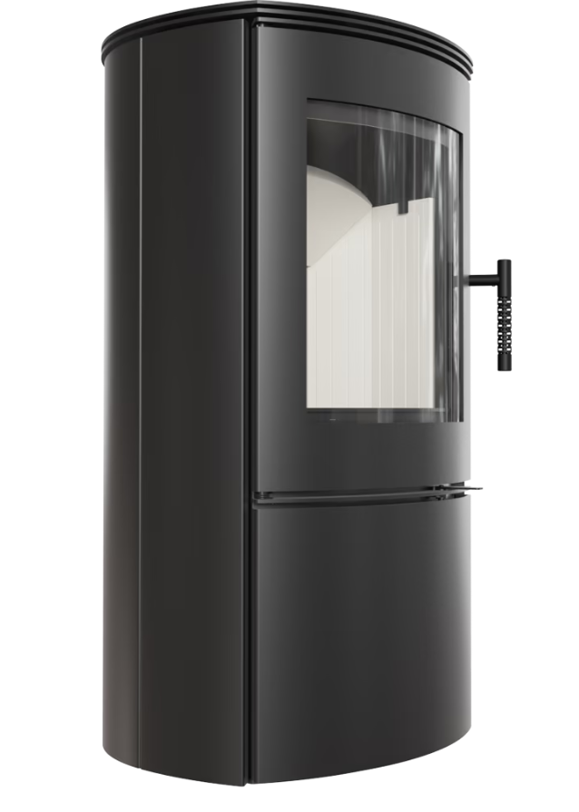 Estufa de leña de acero KRATKI FALCON Ø 150 10 kW