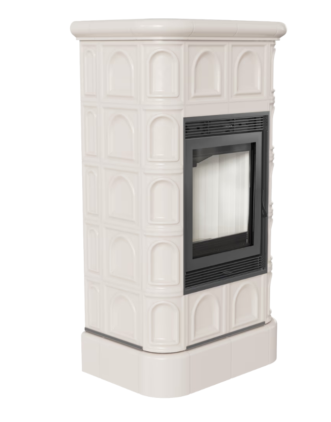 Chimenea de leña de acero KRATKI BLANKA 8 kW Ø 160 - Imagen 2