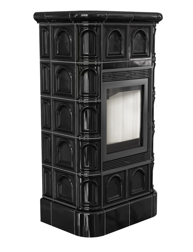 Chimenea de leña de acero KRATKI BLANKA 8 kW Ø 160 - Imagen 6