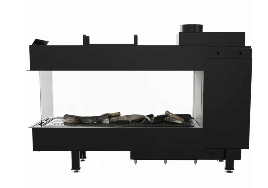 Chimenea de Gas LEO 100 creador espacial propano ∅ 100/150 8,2 kW