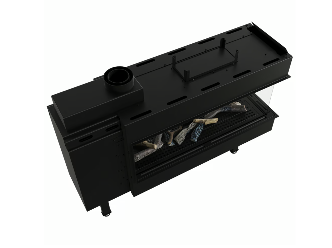 Chimenea de Gas LEO 100 creador espacial propano ∅ 100/150 8,2 kW - Imagen 3