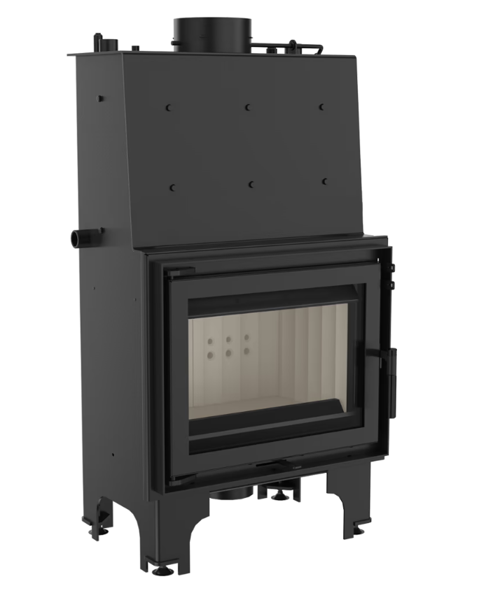 Chimenea de agua de leña KRATKI AQUARIO M 12 kW Ø 180 - Imagen 2