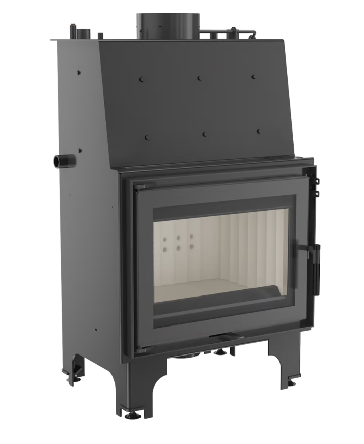 Chimenea de agua de leña KRATKI AQUARIO Z 10 kW Ø 200