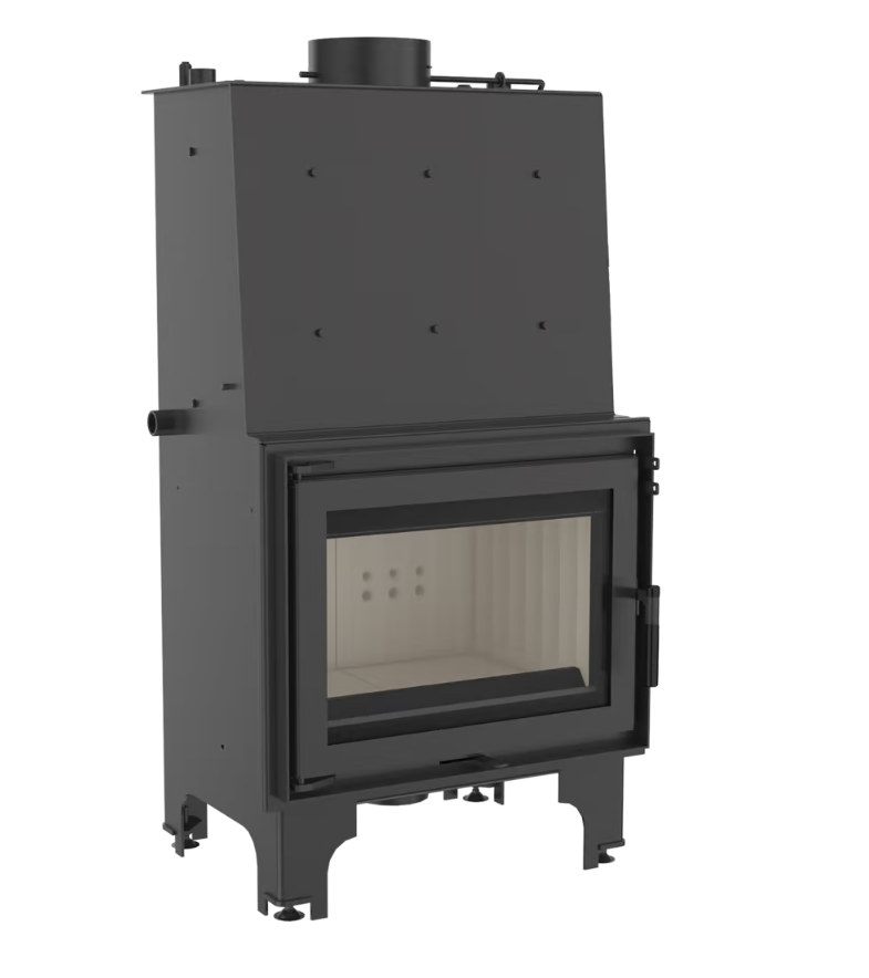 Chimenea de agua de leña KRATKI AQUARIO Z 14 kW Ø 200