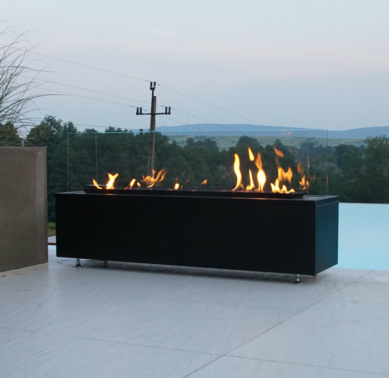 Estufa de Gas Exterior Patio Horizontal control manual 17,5 kW - Imagen 2