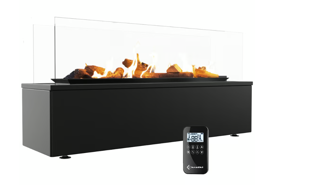 Estufa de Gas Exterior Patio Horizontal control automático 17,5 kW