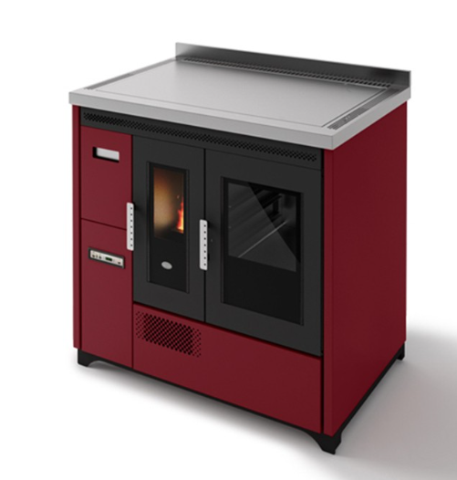 COCINA DE PELLETS EVA CALÒR MODELO ENRICA PLUS - Imagen 4