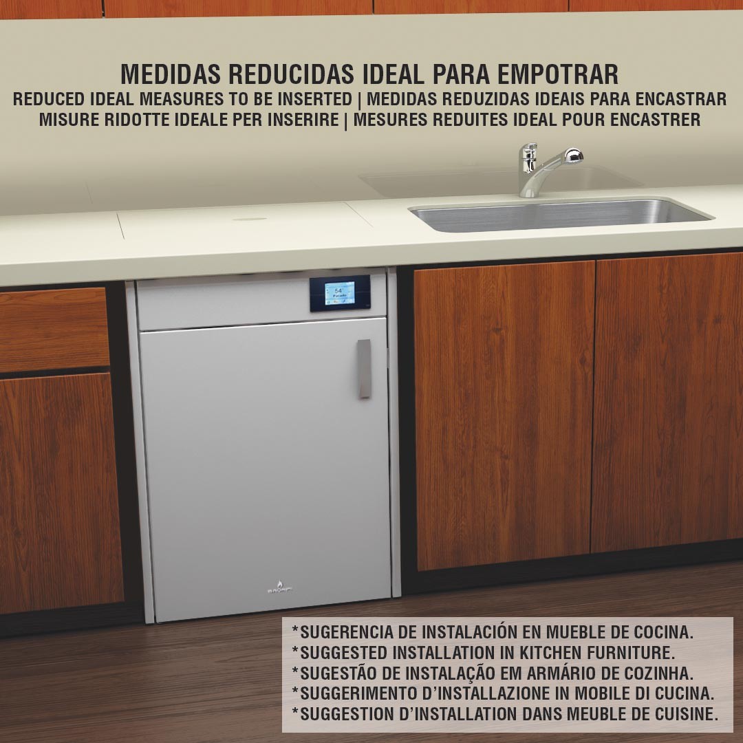 CALDERA COMPACTA PELLET BRONPI MODELO HYDROBOX 17 KW - Imagen 2