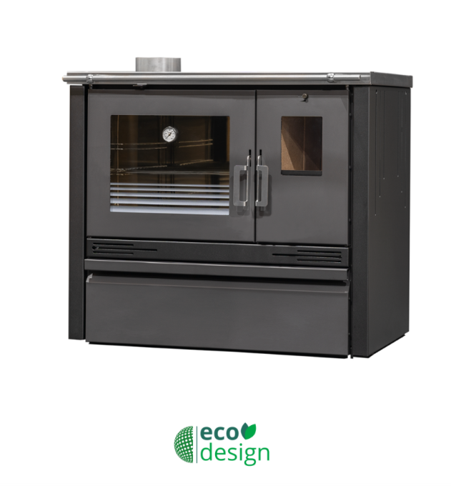COCINA DE LEÑA METLOR MODELO ME16 BLACK PV