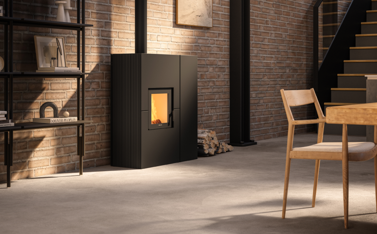 ESTUFA HÍBRIDA GIROLAMI MODELO TWIN SLIM