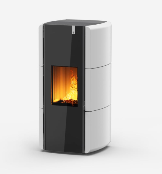 ESTUFA DE PELLETS GIROLAMI MODELO CURVY 12 - Imagen 2