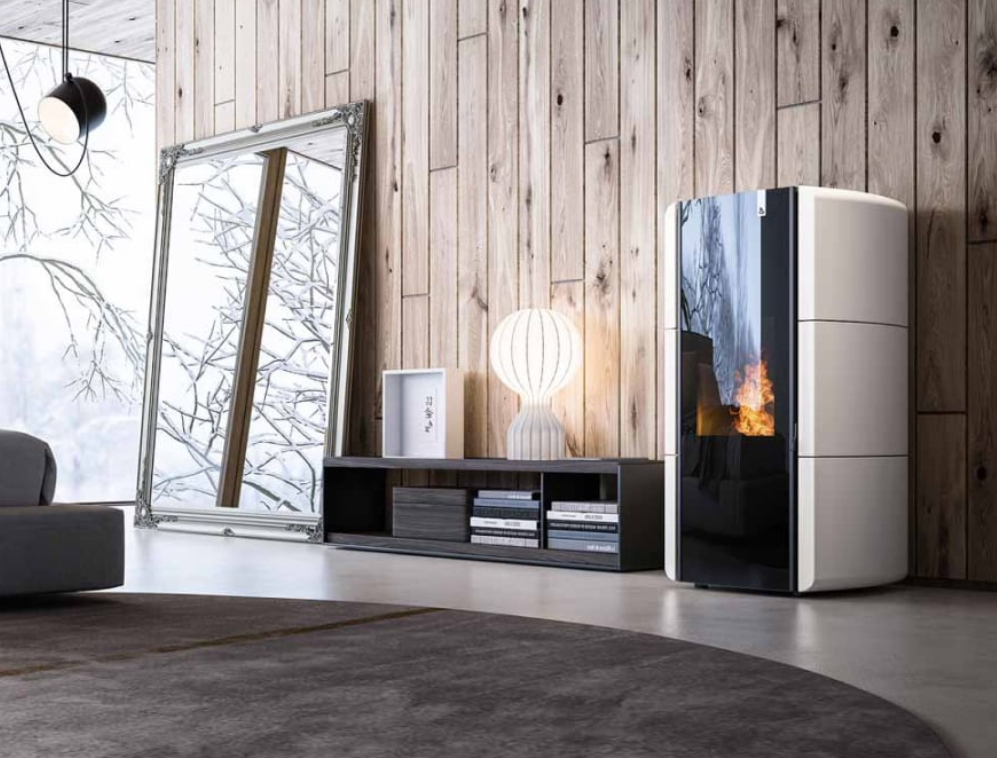 ESTUFA DE PELLETS GIROLAMI MODELO CURVY 12