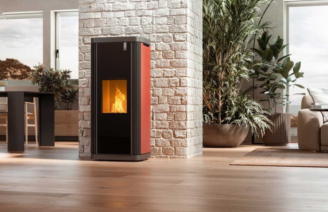 ESTUFA DE PELLET GIROLAMI MODELO VERT