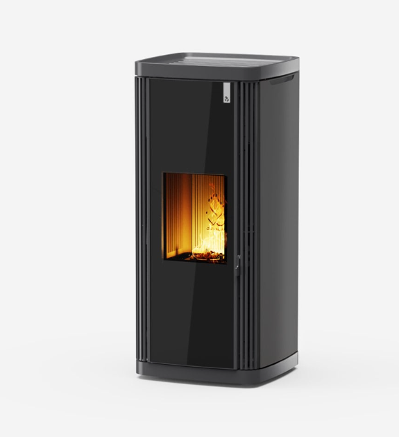 ESTUFA DE PELLET GIROLAMI MODELO VERT - Imagen 4