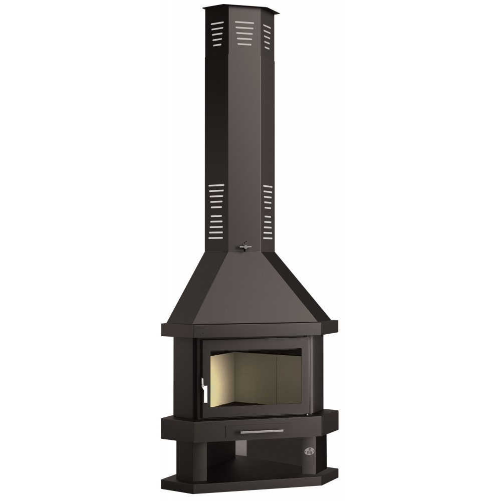 CHIMENEA LEÑA RINCÓN FM MODELO C-100-R - Imagen 2