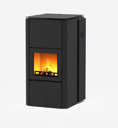 TERMOESTUFA HÍBRIDA AUTOMÁTICA DE LEÑA Y PELLET GIROLAMI MODELO IRIS 28 - Imagen 4