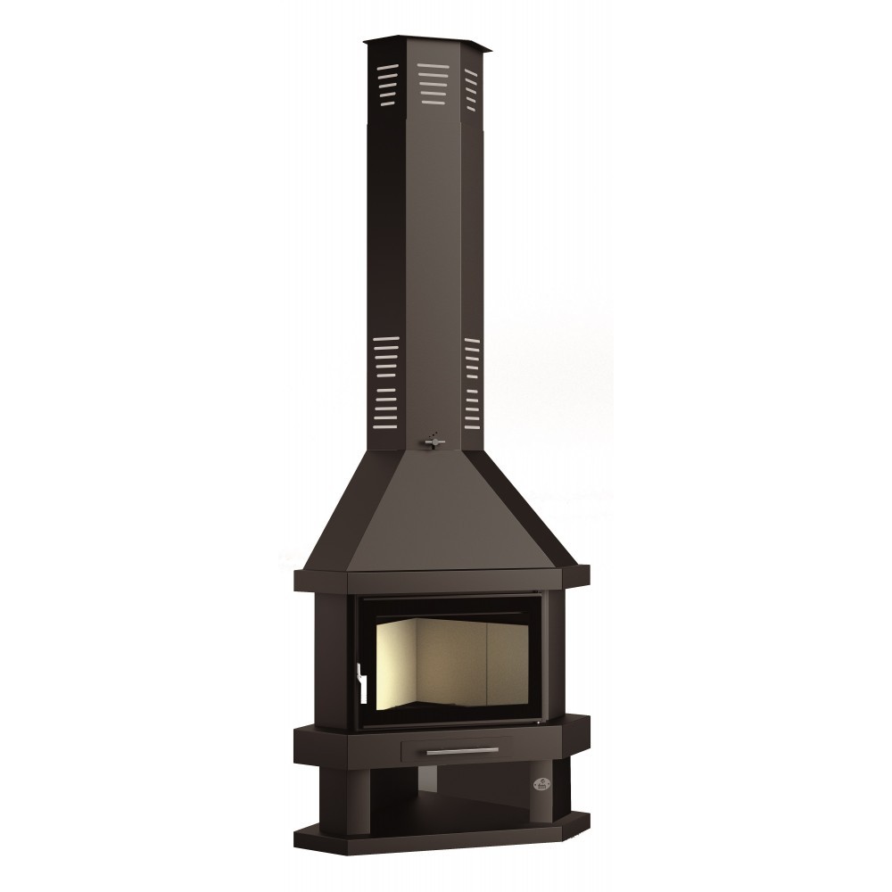 CHIMENEA LEÑA RINCÓN FM MODELO C-200-RK - Imagen 2