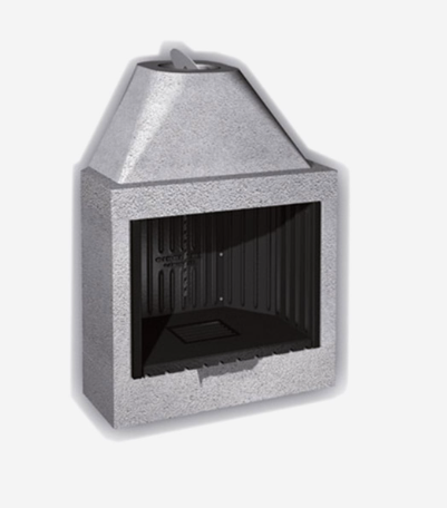 CHIMENEA DE HIERRO FUNDIDO GIROLAMI MODELO GK 100 GS