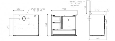 HERGOM COCINA DOMÉSTICA MODELO ECLECSYS SE - Imagen 4