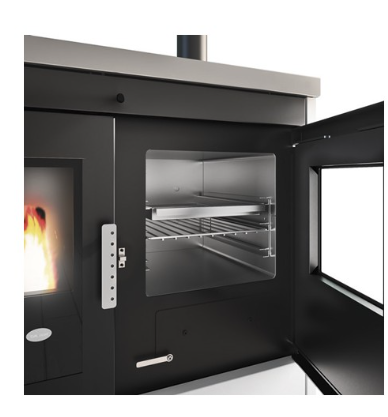 TERMOESTUFA DE PELLETS EVA CÀLOR MODELO ISOTTA - Imagen 2