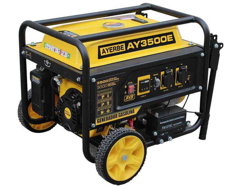 GENERADOR A GASOLINA AYERBE AY-9000 E