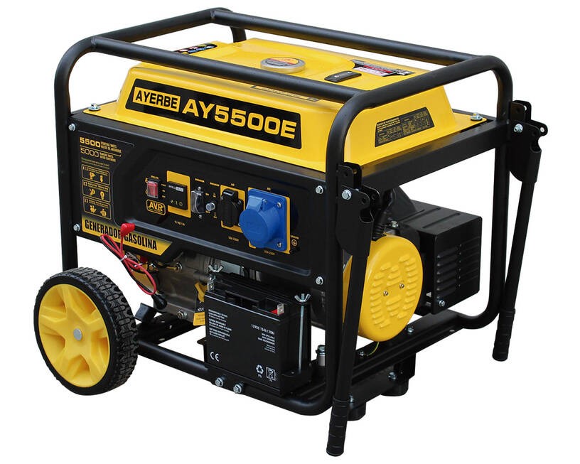 GENERADOR A GASOLINA AYERBE AY-9000 E - Imagen 2