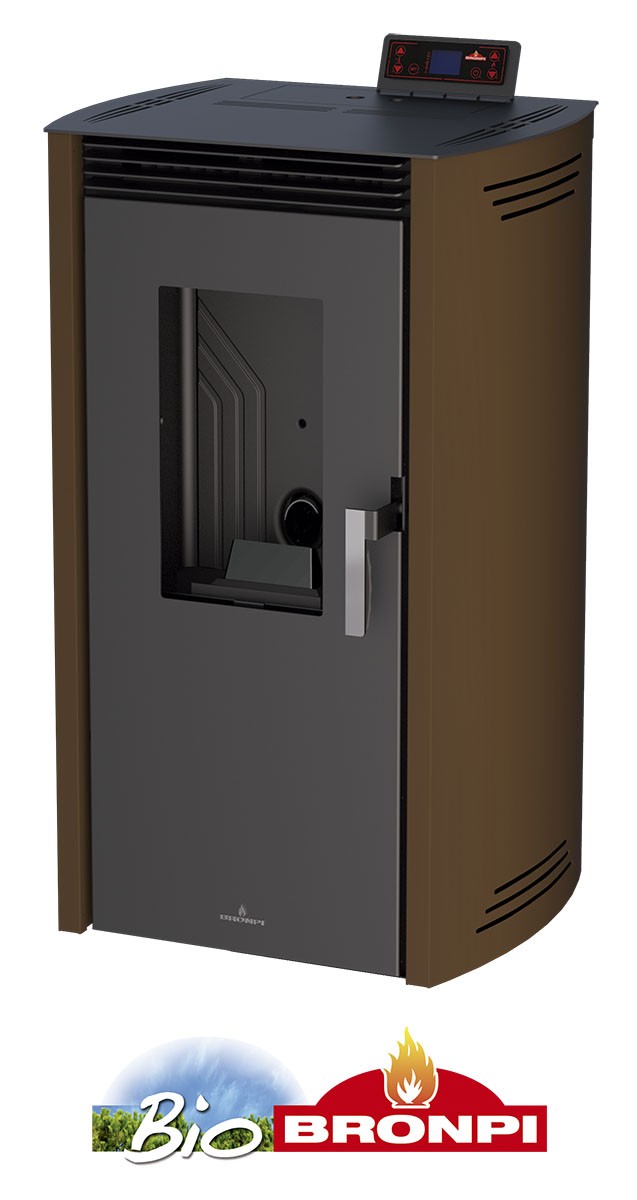 ESTUFA DE PELLET BRONPI MODELO NOA 11 KW - Imagen 4