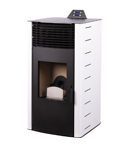 ESTUFA DE PELLET CON VENTILADOR METLOR MODELO BÁRBARA - Imagen 4