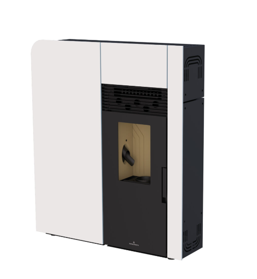 ESTUFA DE PELLET EXTRAPLANA BRONPI MODELO CLEO 11KW - Imagen 2