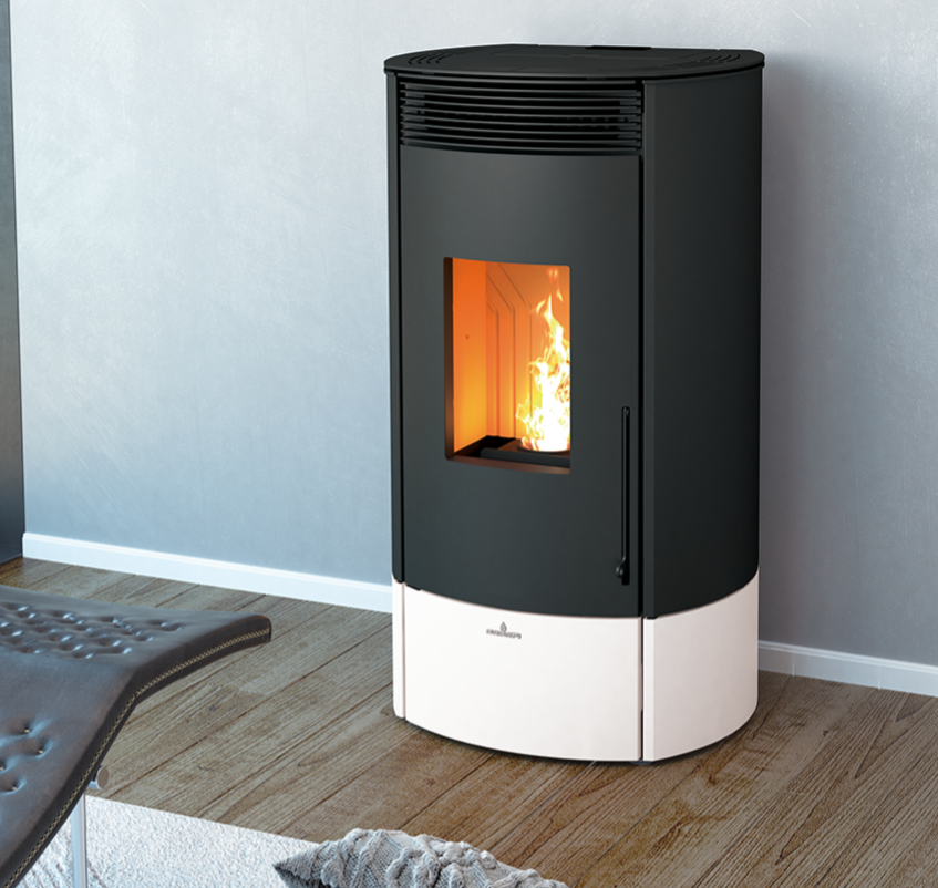 ESTUFA DE PELLET CON WIFI INCLUIDO DE SERIE BRONPI MODELO MILA 11KW