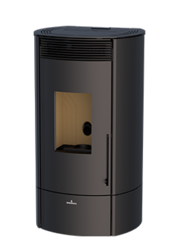 ESTUFA DE PELLET CON WIFI INCLUIDO DE SERIE BRONPI MODELO MILA 11KW - Imagen 2