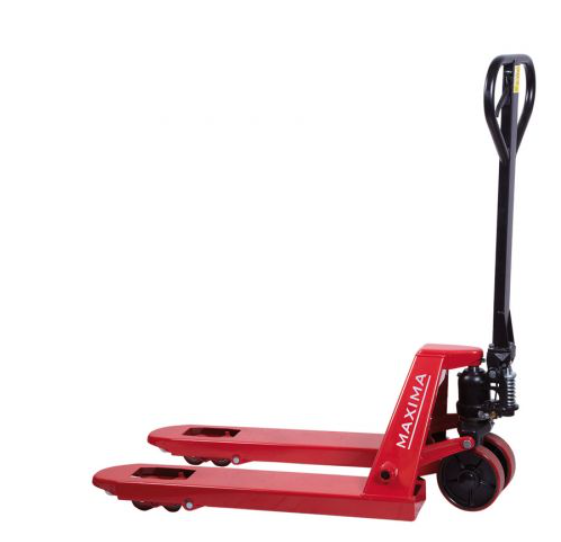 TRANSPALETA MANUAL PALA ANCHA 2500KG DE CARGA ZA2500 - MAXIMA