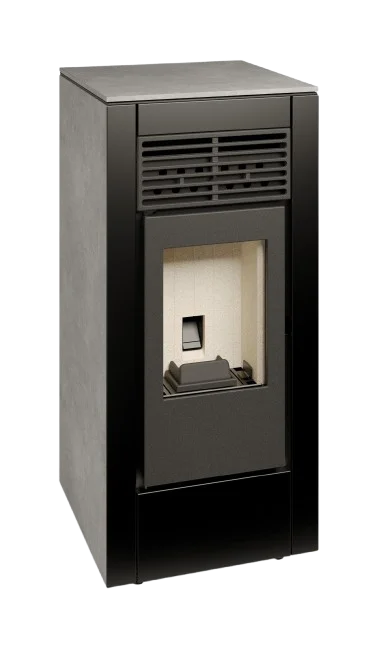 ESTUFA DE PELLET FERLUX 6KW MODELO VENUS PIEDRA - Imagen 2
