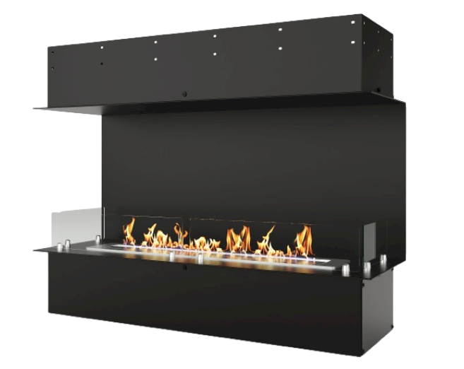 CHIMENEA DE BIOETANOL EN ACERO INOXIDABLE LACUNZA MODELO LUMIN 1300 - Imagen 4